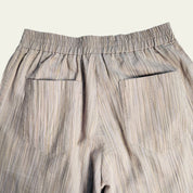 Organic Cotton Straw Stripe Pants