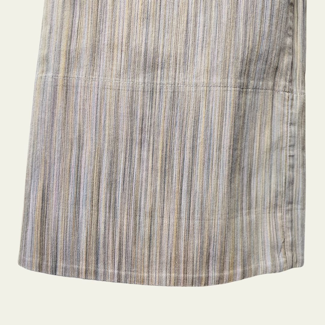 Organic Cotton Straw Stripe Pants