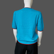 Crew-Neck Sweater - Heart Design