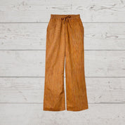 Organic Cotton Straw Stripe Pants
