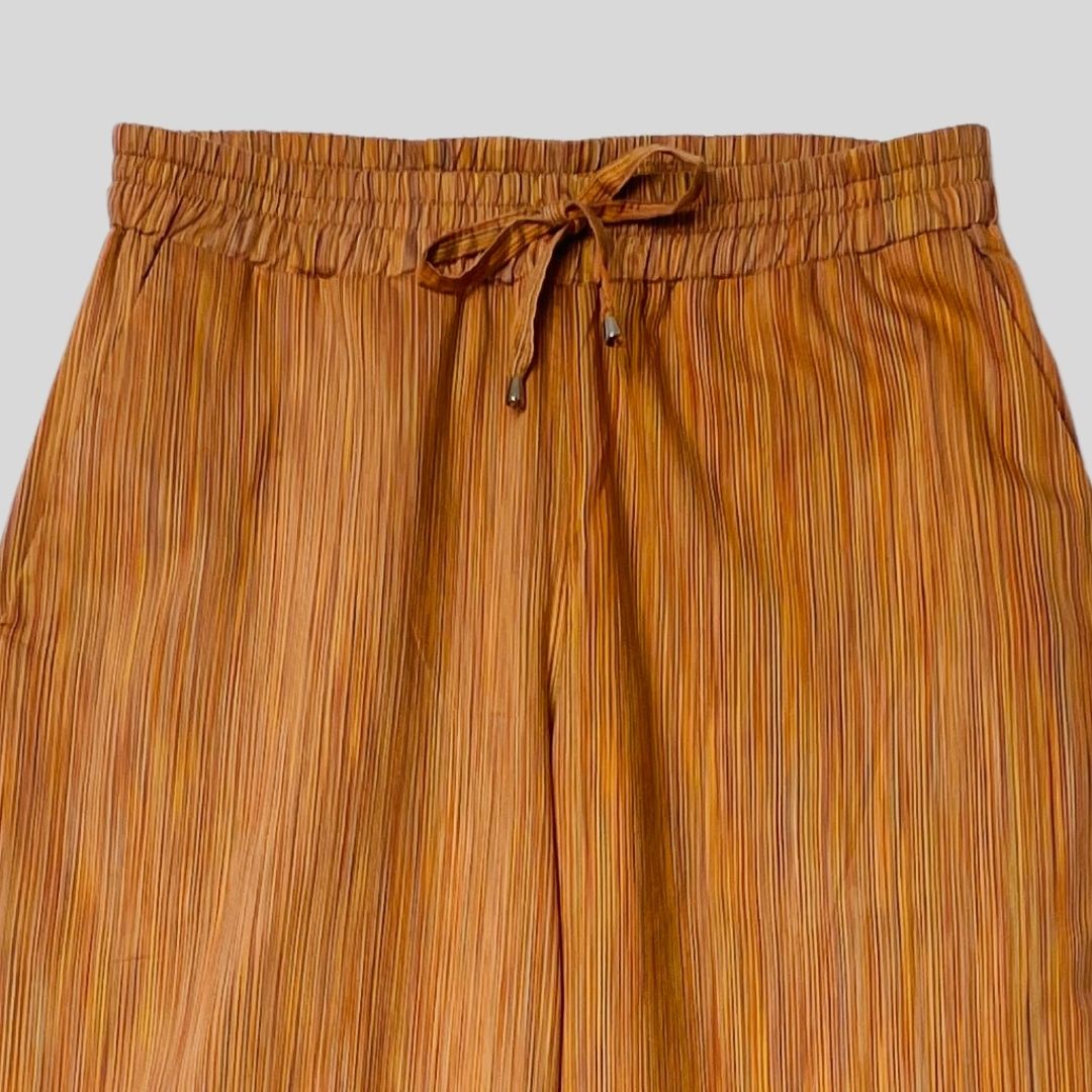 Organic Cotton Straw Stripe Pants