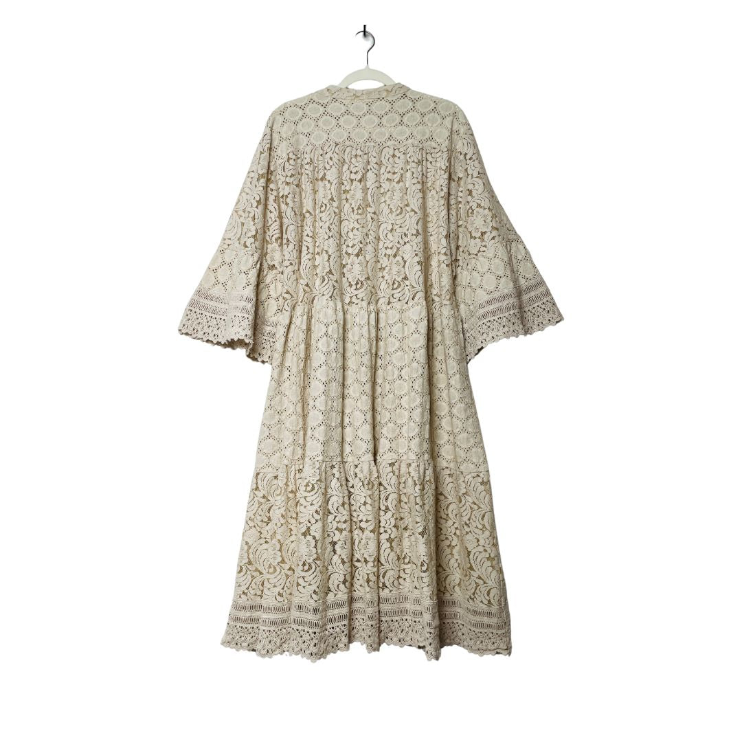 Dentelle crochet Midi Dress - Riviera Collection