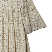 Dentelle crochet Midi Dress - Riviera Collection