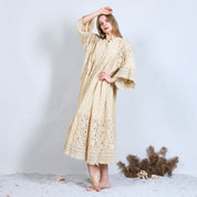 Dentelle crochet Midi Dress - Riviera Collection