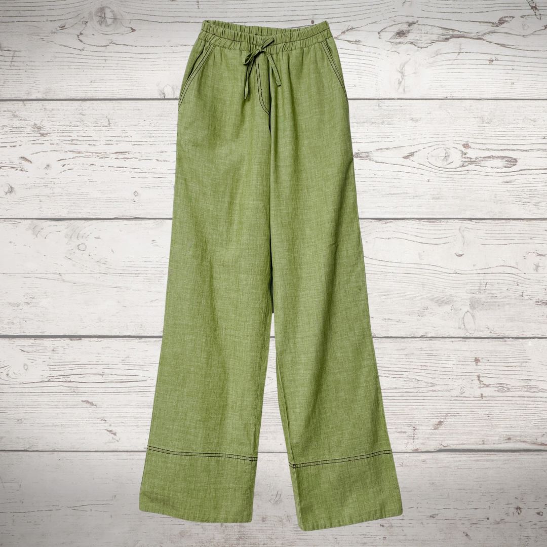 Light Denim Cotton Pants