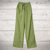 Light Denim Cotton Pants