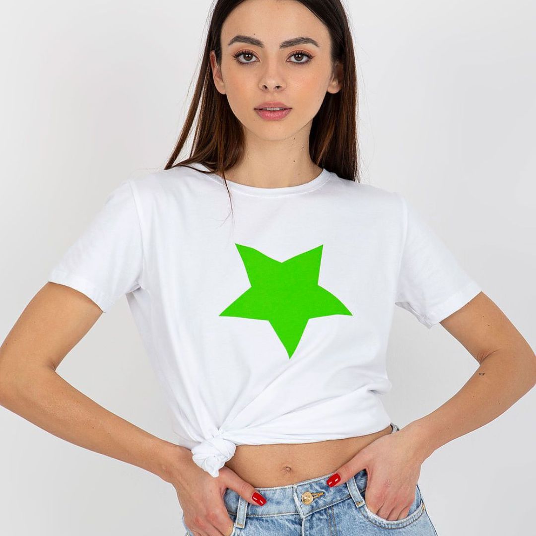 Star Print Cotton Shirt