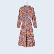 Rouge Floral Print Midi Dress