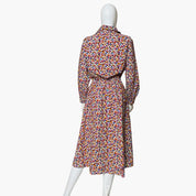 Rouge Floral Print Midi Dress