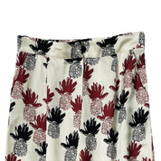 Satin Print Design Pants