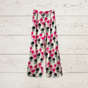 Satin Print Design Pants