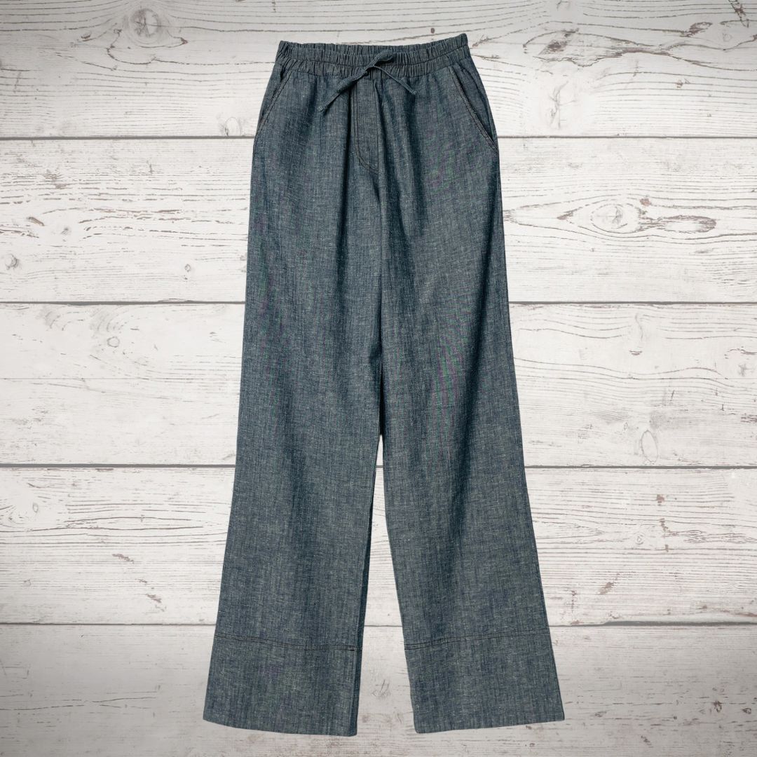Light Denim Cotton Pants